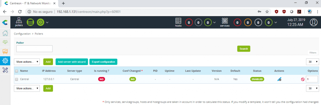 Como instalar Centreon Sobre Microsoft Hyper-v 34 corregir poller - Berruit