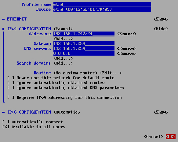 Como instalar Centreon Sobre Microsoft Hyper-v 20 editar interface de red 2 - Berruit