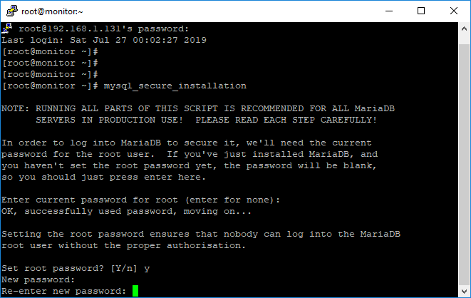 Como instalar Centreon Sobre Microsoft Hyper-v 23 mysql pre - Berruit